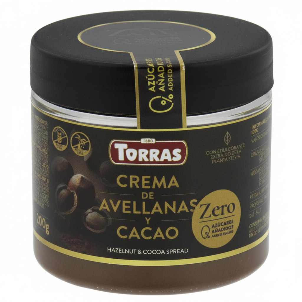 Torras Hazelnut Cocoa Spread - bez fona