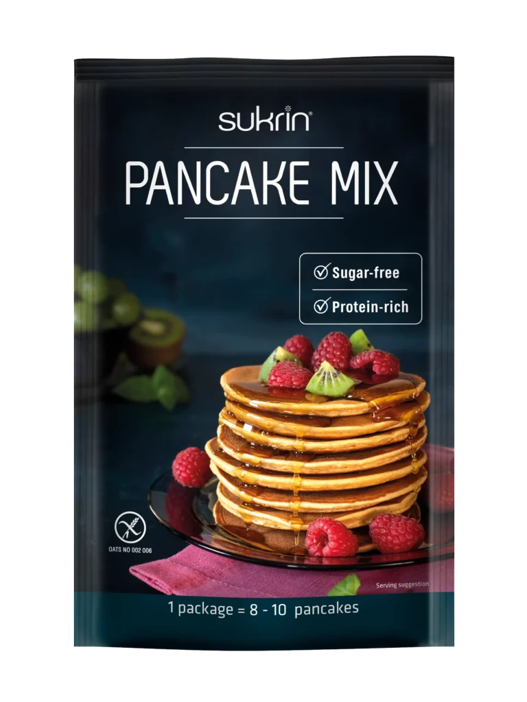 Maisījums pankūku pagatavošanai Sukrin, 100gr
