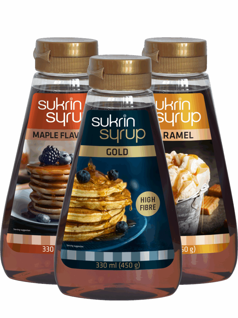 Karameļu sīrups/saldinātājs Sukrin - sīrupa aizvietotājs, 500gr